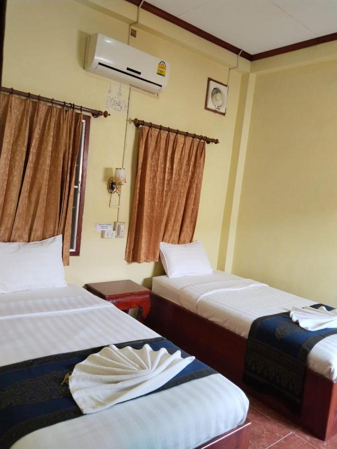 Thipphaphone Guesthouse Muang Pakbèng Dış mekan fotoğraf